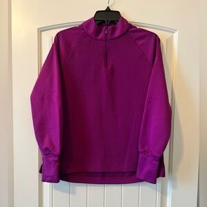 Nike‎ Women Medium Therma Victory Bright grape Half-Zip Golf Pullover CU0817-502